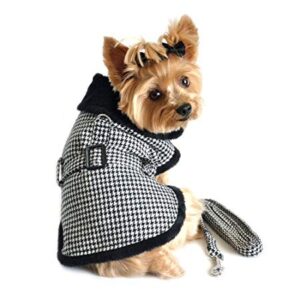 HARNESS-COAT HOUNDSTOOTH B/W S